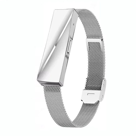 Luxuglow Women Smart Bracelet - Heart Rate And SpO2 Monitor Silver