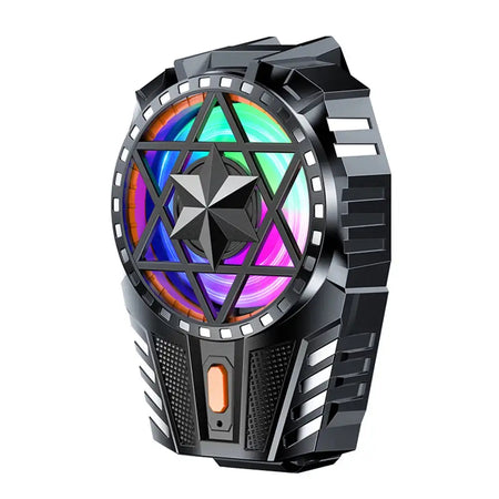 RGB Light Mobile Phone Game Cooler 3 Speed USB Fan Portable plug in