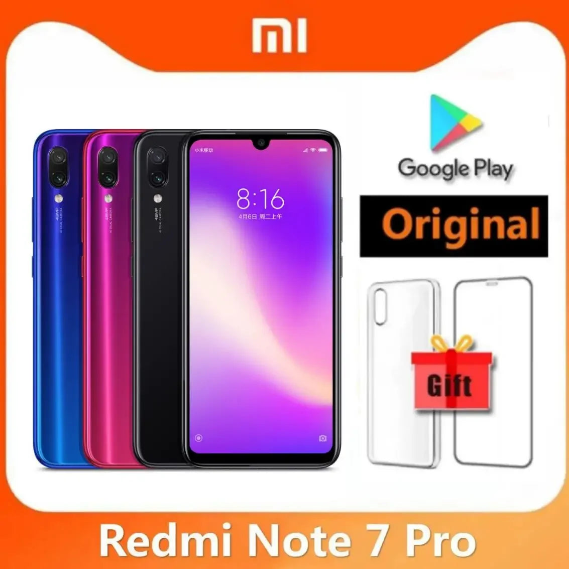 Xiaomi Redmi Note 7 Pro - Long Battery Life 4000mAh