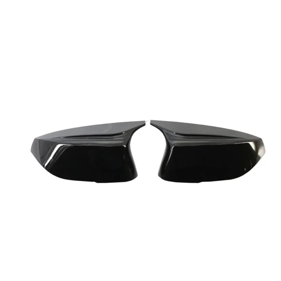 Side View Mirror Covers Glossy Black ABS For Infiniti Q50 Q50S Q70 Q60 QX30 by InterCyprus Trading Ltd
