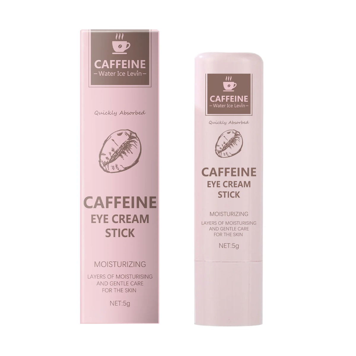 Water Ice Levin Caffeine Eye Cream Stick &ndash; Nourishes Skin and Brightens Eyes 5g A box