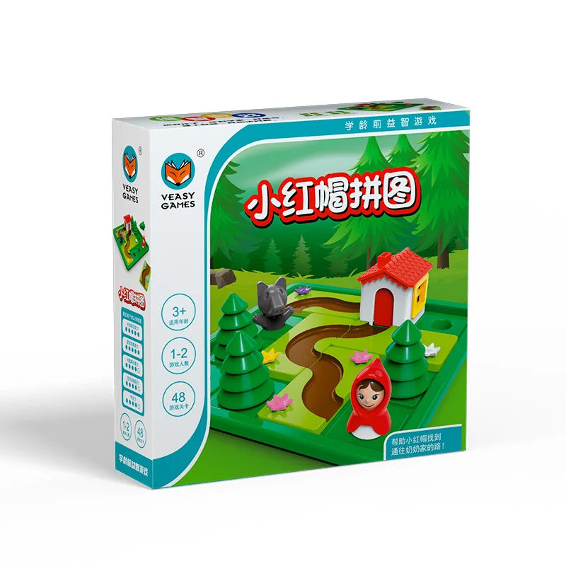 Little Red Riding Hood Smart Hide and Seek Board Game &ndash; Safe 01