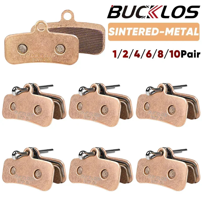 BUCKLOS Sintered-Metal MTB Brake Pads &ndash; High Wear Resistance