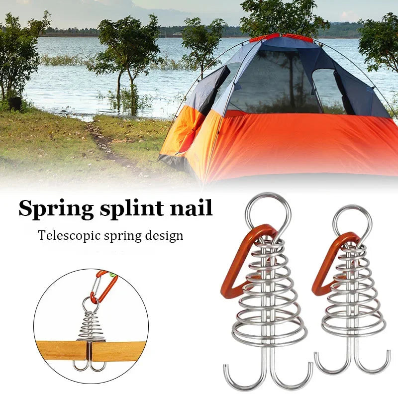Octopus Tent Rope Fixing Buckles - 4pcs Camping Set