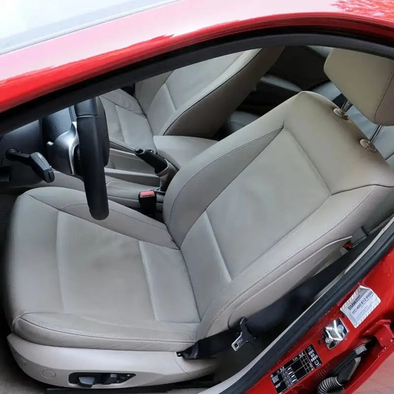 BMW 1 Serie E87 Faux Læder Sædeovertræk Indvendig Skjold