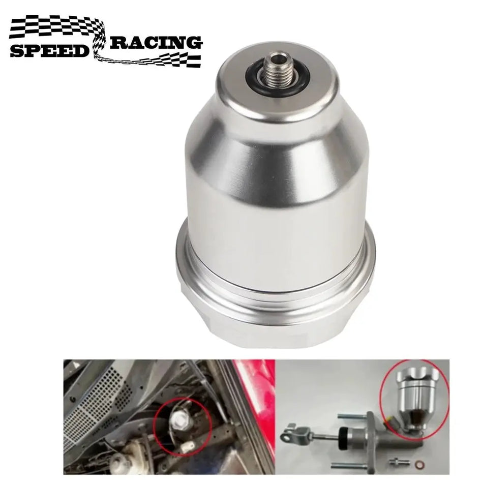 Clutch Master Cylinder Aluminum Reservoir Brake Clutch Pump Oil Tank for Civic EG EK Integra DC2 Clutch Master Cylinder Oil Tank by InterCyprus Trading Ltd