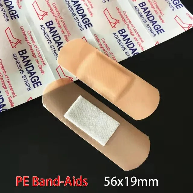 100 Pcs Medical Anti Bacteria Band Aid &ndash; Waterproof Plaster 5.6x1.9 cm / 100 pcs