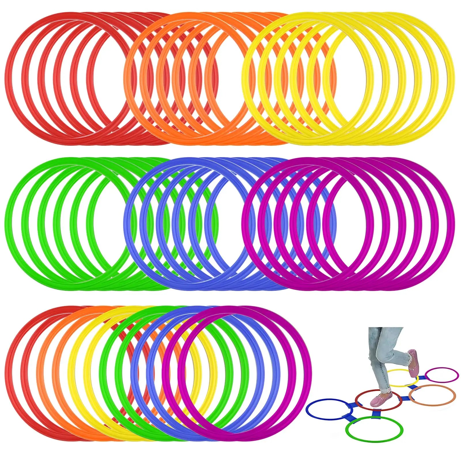 AMYOGA Agility Training Rings for Soccer and Football Skills