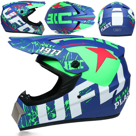 ZUIMI Four Season Unisex Flip-Up Off-Road Motorcycle Helmet