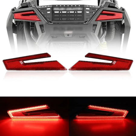 1 Pair LED Tail Light Rear Lamp for Polaris RZR PRO XP 2020 2021 / RZR PRO XP 4 2020 2021 by InterCyprus Trading Ltd