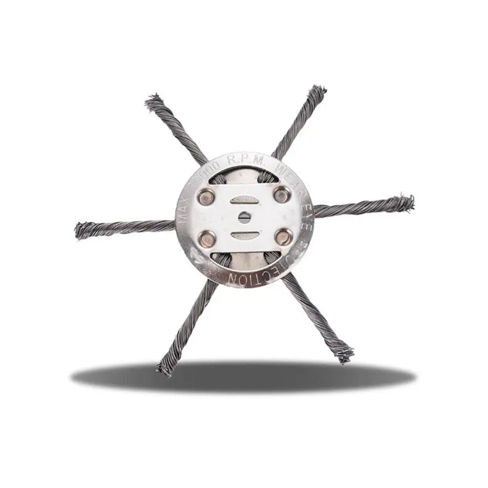Steel Wire Weed Trimmer Head &ndash; Wear-Resistant and Anti-Corrosion 6 knives