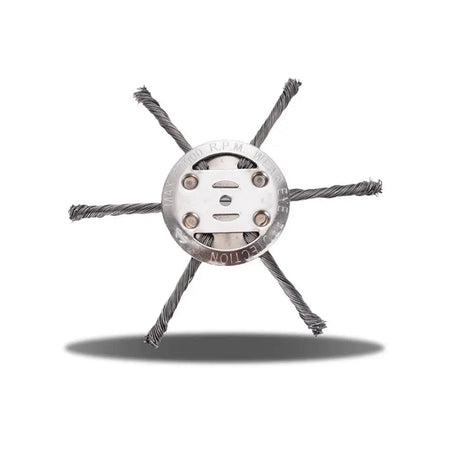 Steel Wire Weed Trimmer Head &ndash; Wear-Resistant and Anti-Corrosion 6 knives