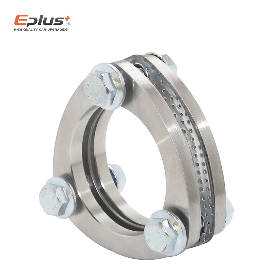 Flange-liitoskitti 304 ruostumatonta terästä auton pakoputkiston vaimentimelle 51mm 63mm 76mm