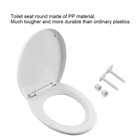 V-Shaped Toilet Seat - Quiet Close Lid For All Ages