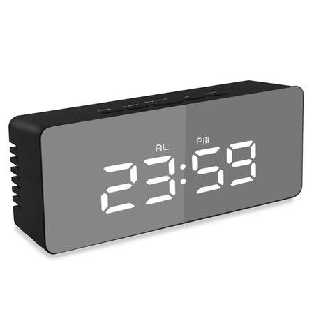 OCkic WiFi Mini Camera &ndash; HD 1080P Dual Alarm Clock Monitor Black
