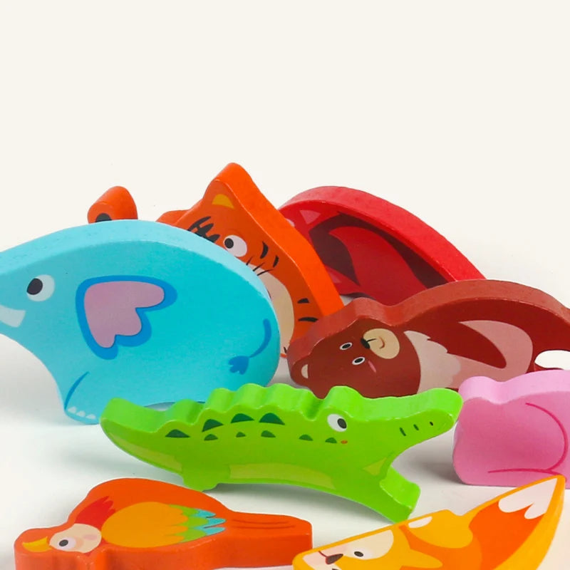 Wooden 3D Jigsaw Puzzle Baby Toy &ndash; Educational Development