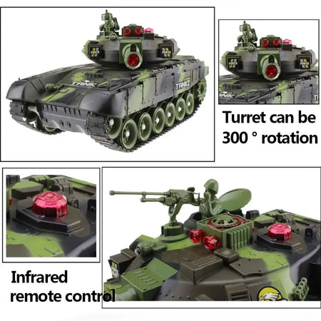 RC Tank 44/33Cm &ndash; Realistic Simulation Shooting Experience