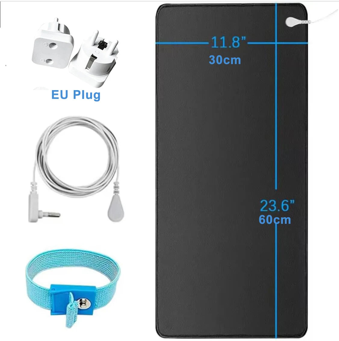 ZT-5656 Earthing Mat With Wristband &ndash; Anxiety Relief Sleep 30x60 EU plug