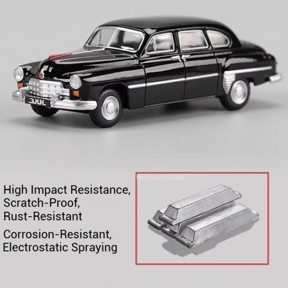 Mașină de model din metal turnat 1:64 pentru Lada 2105/2101, Vintage