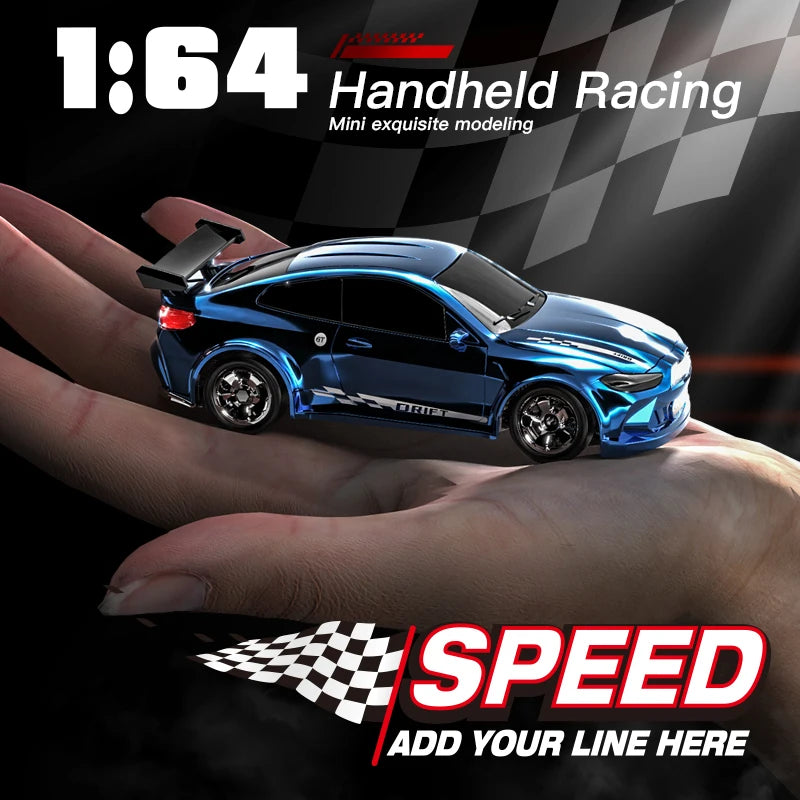 Teranty KF20 1:64 Scale Drift RC Car - Remote-Controlled Four-Wheel Racer