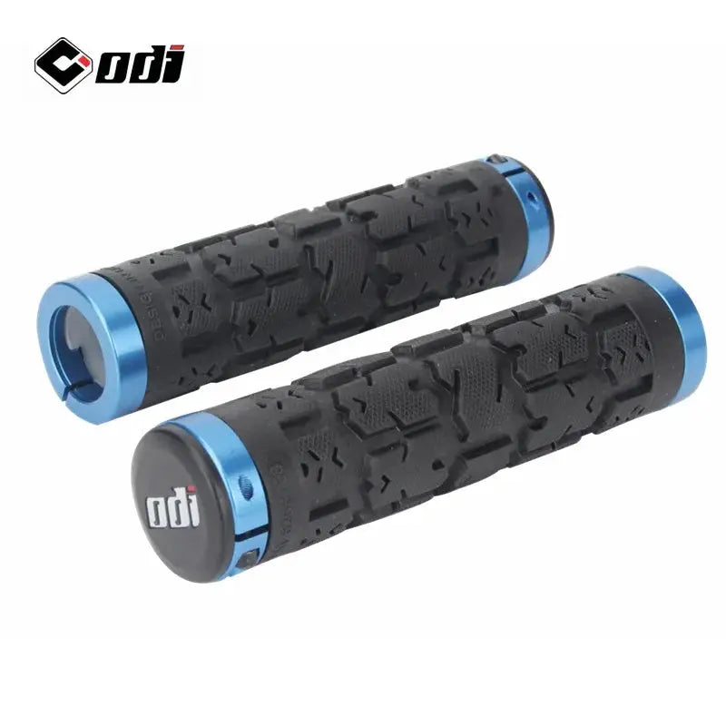 ODI Lock on Bicycle Handlebar Grips Soft Ergonomics Bike Handlebar Grip Ultralight MTB Grips Lock Ring Bicycle Handles Bike Part by InterCyprus Trading Ltd