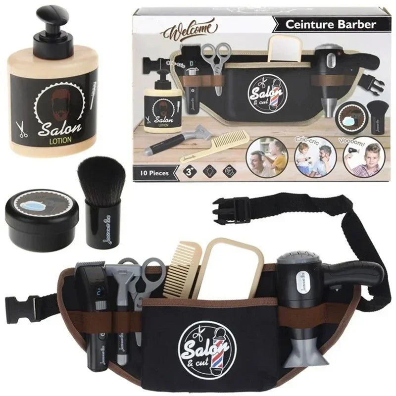 Kids Hair Styling Shaving Set &ndash; Fun Pretend Play Styling Kit