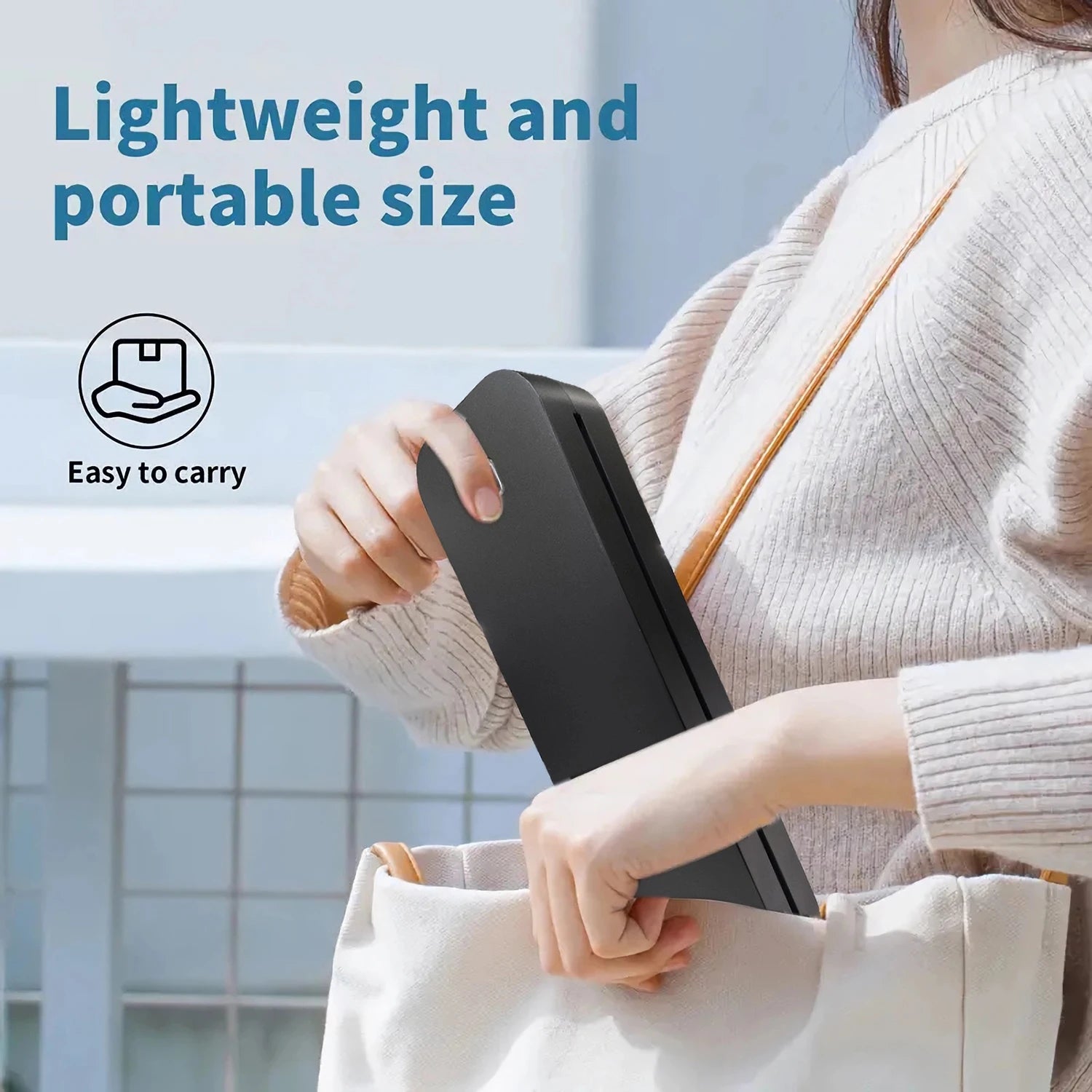 MarkLife D210 - Portable A4 Thermal Printer With Bluetooth