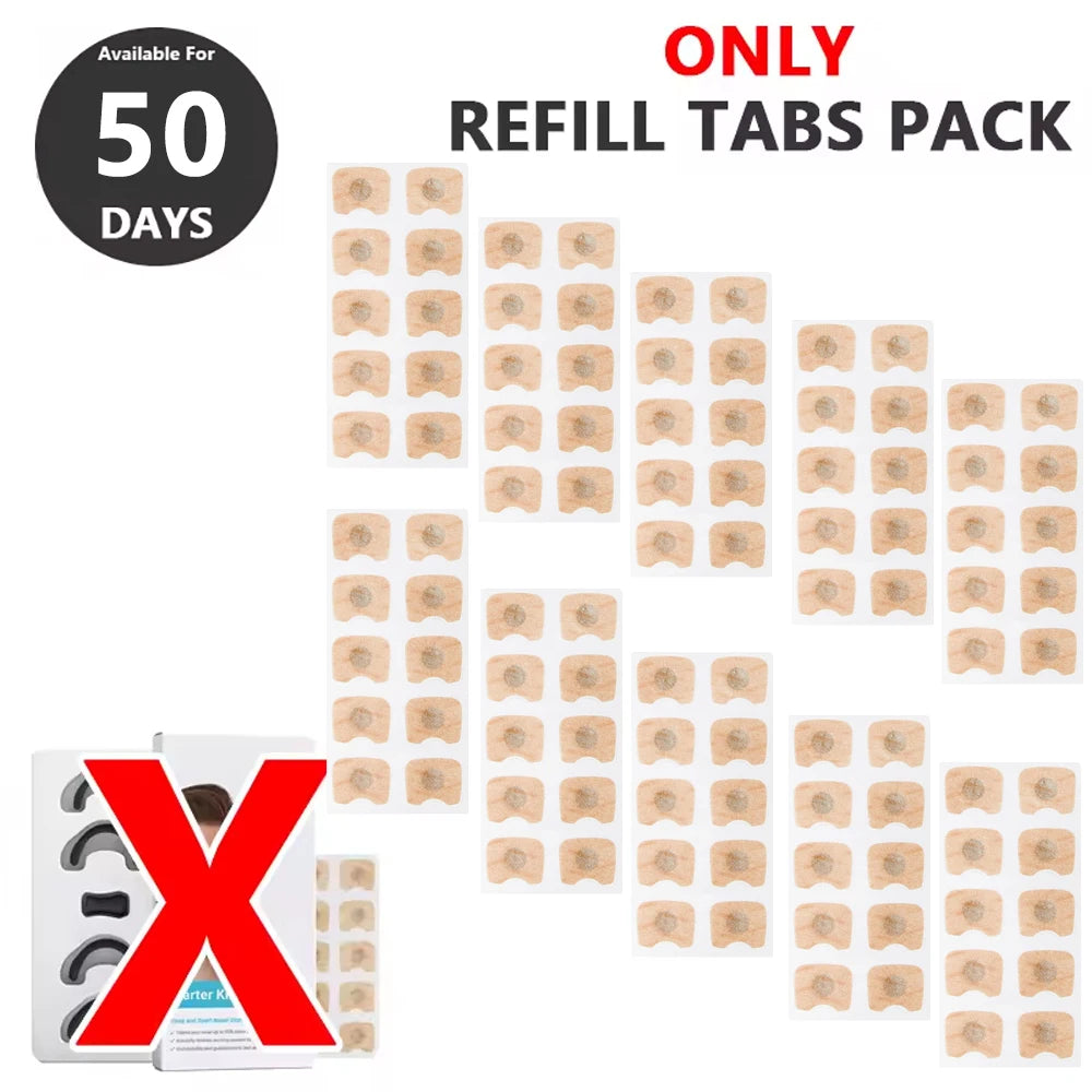 Skin Safe Magnetic Nose Strips &ndash; Boost Oxygen Breathing Only Patch-50 Pairs