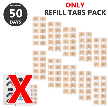 Skin Safe Magnetic Nose Strips &ndash; Boost Oxygen Breathing Only Patch-50 Pairs