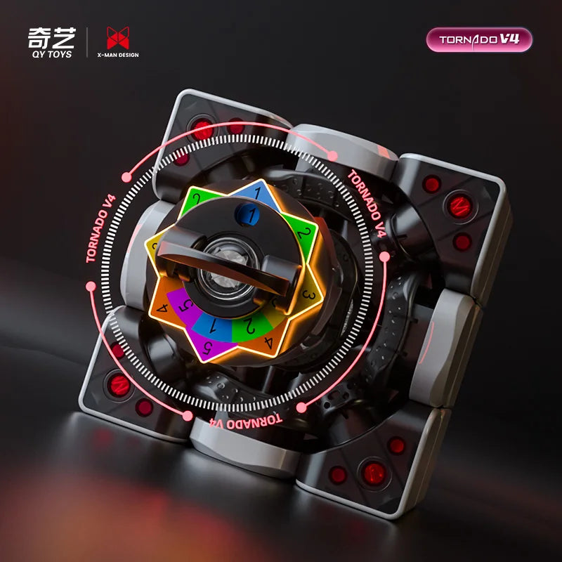 Qiyi X-Man Tornado V4M UV Magnetic Speed Cube &ndash; Magnetic