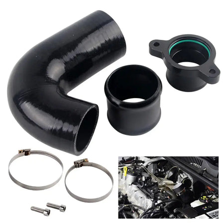 Aluminum Turbo Intake Pipe For VW Golf MK7 Audi A3 Octavia EA211 by InterCyprus Trading Ltd