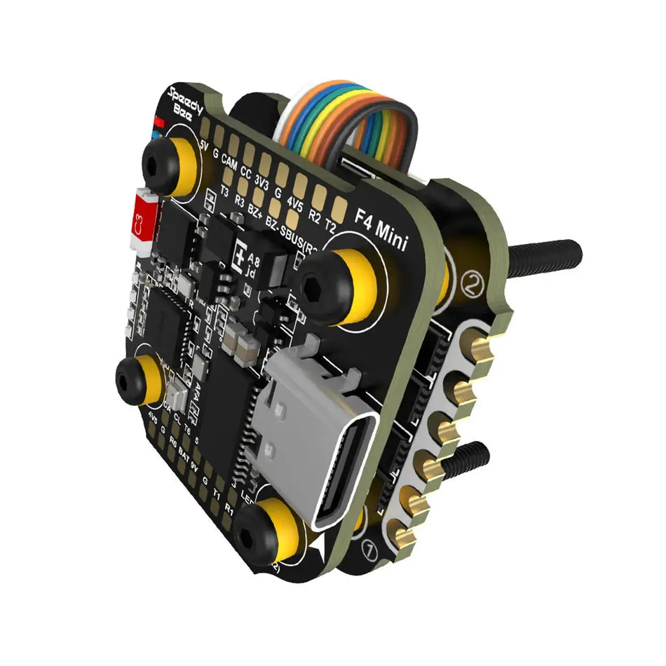 SpeedyBee F405 Mini Flight Controller with BLS 35A Mini V2 20x20 4-in-1 ESC for RC FPV Racing Drone by InterCyprus Trading Ltd