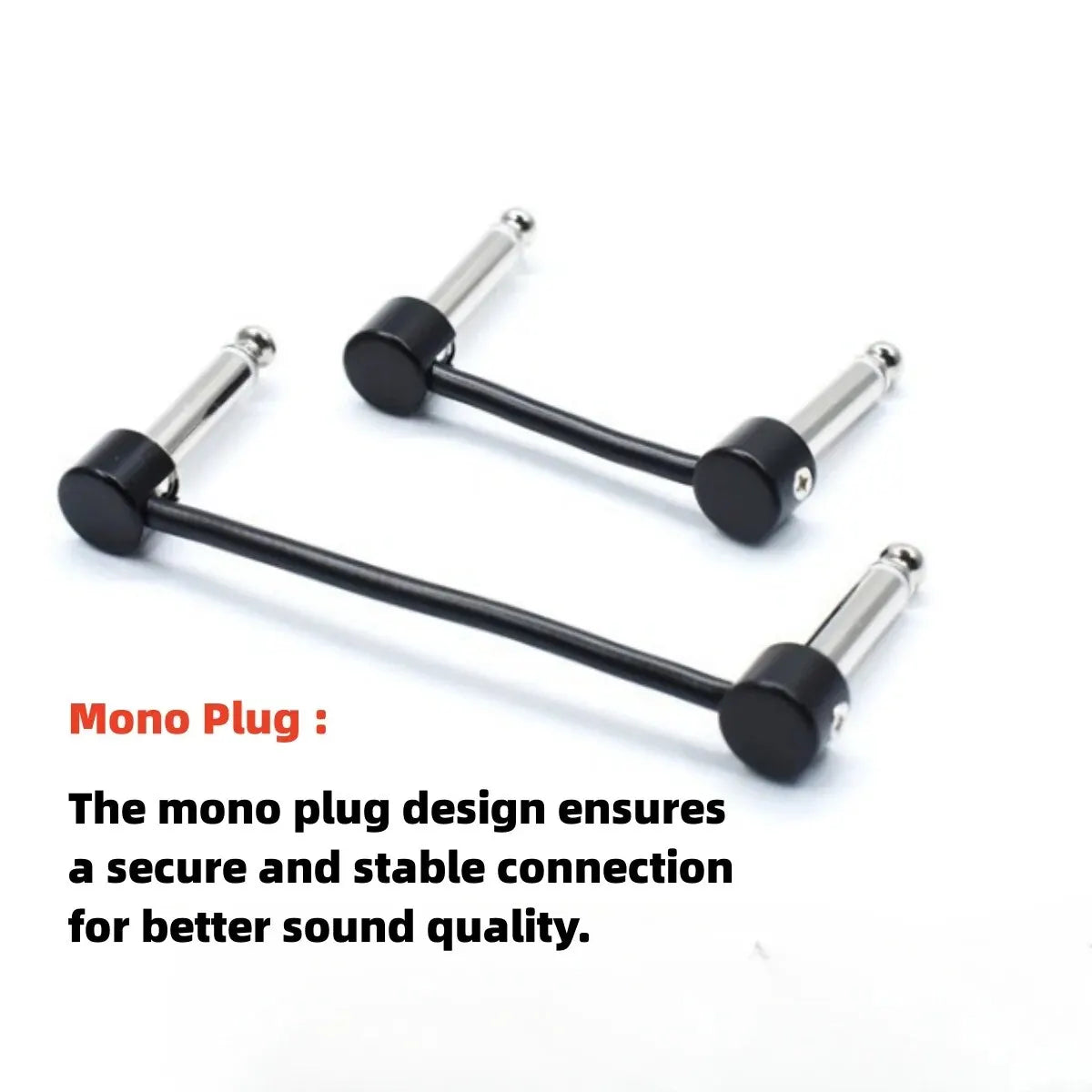 Miwayer 12 PCS DIY Solderless 6.35 Mono Plug &ndash; No Soldering