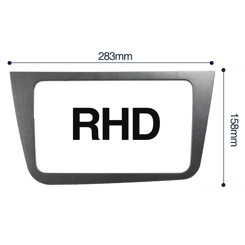 2Din Radio Frame Seat Altea Toledo &ndash; Fits 7-9 Inches Right Hand Drive