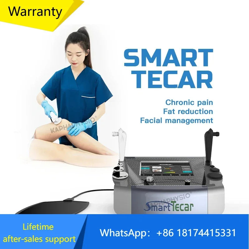 Chytrý CET RET Diatermický fyzioterapeutický stroj 448KHz