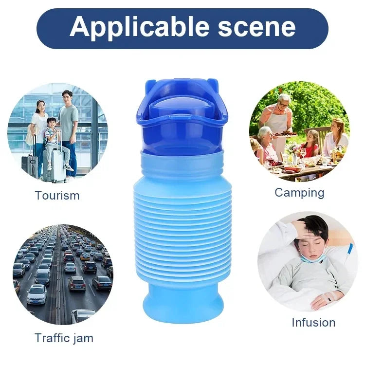 750ml Mini Toilet For Travel &ndash; Ultra Portable Urinal