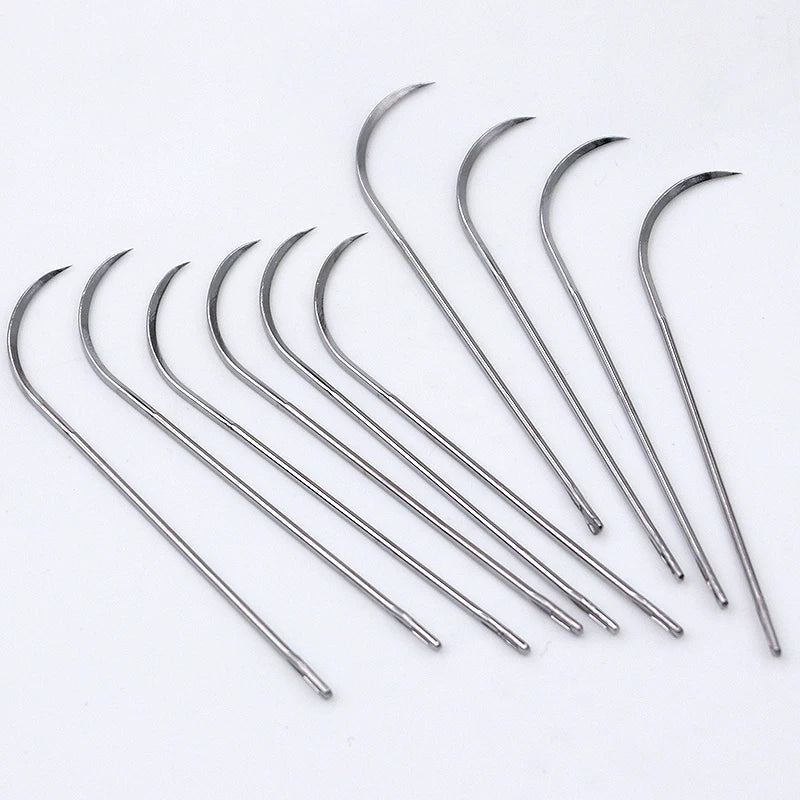 10 Pcs Farm Animals Suture Needles &ndash; High Quality Stainless