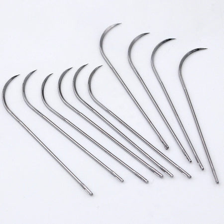10 Pcs Farm Animals Suture Needles &ndash; High Quality Stainless
