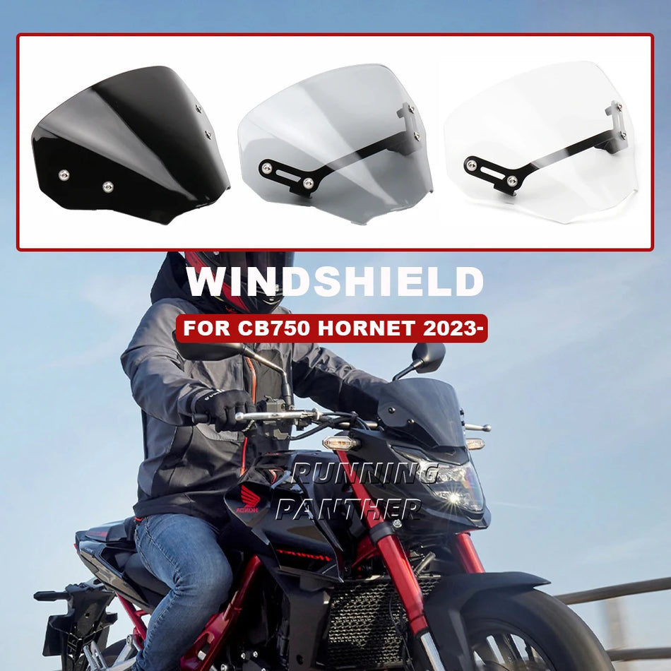 Priekšējais vējstikls dūmakaini pelēks Honda CB750 Hornet 2023.