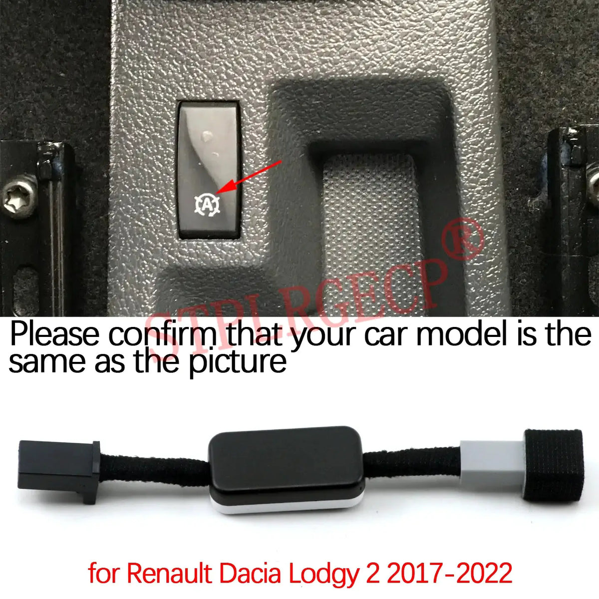 Automatic Stop Start Engine System Off Cable Plug and Play Eliminator for Renault Dacia Lodgy 2 2017-2020 2021 2022 by InterCyprus Trading Ltd