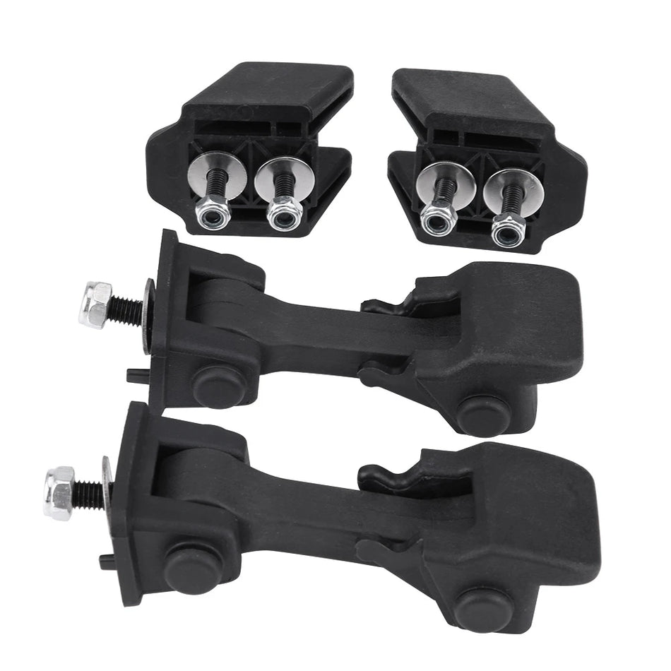 Hood Latch Catches And Brackets for Jeep Wrangler JK 2007-2016 2 Pack Aftermarket