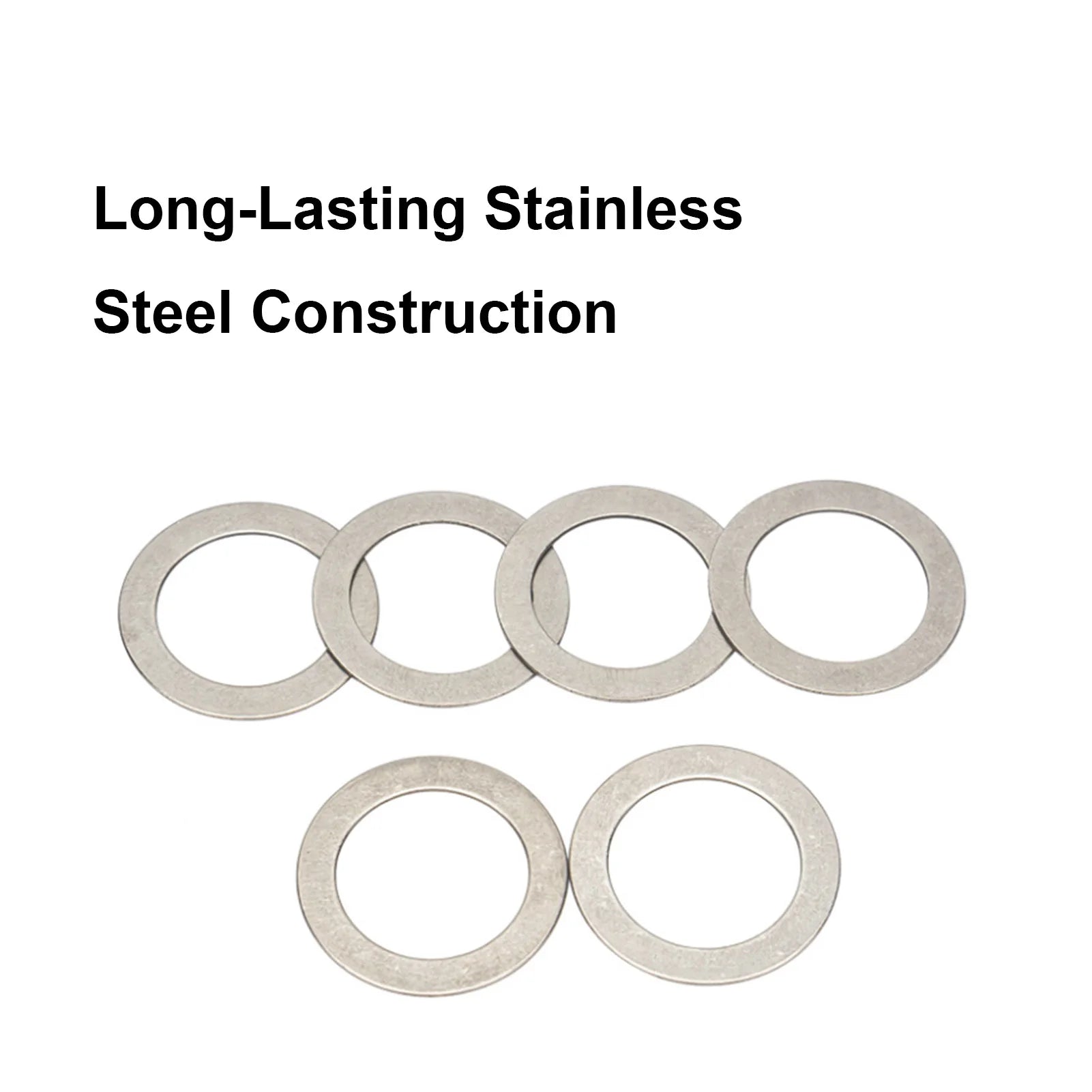 Bike Pedal Washers Stainless 10Pcs - Universal Fit