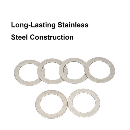 Bike Pedal Washers Stainless 10Pcs - Universal Fit