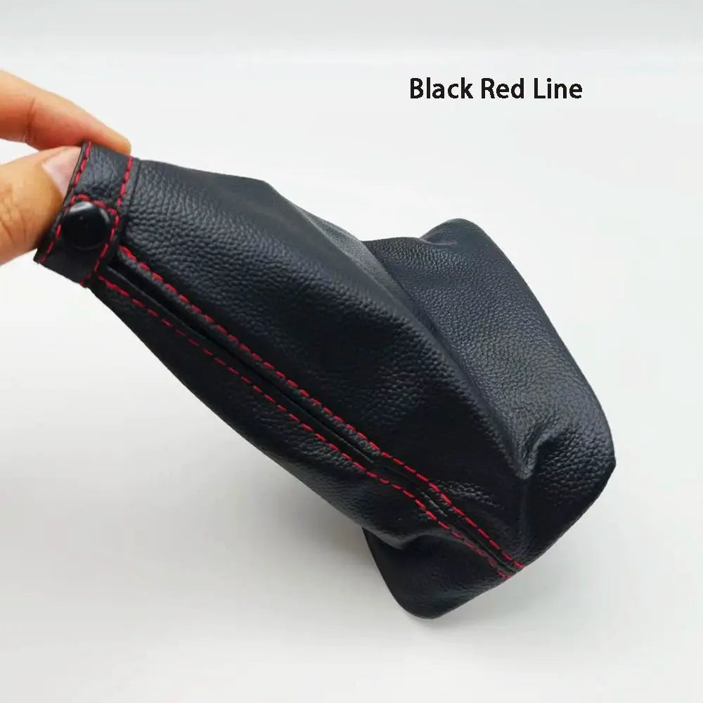 Gear Shift Boot PU Leather With Black Or Red Line For Changan CS35 by InterCyprus Trading Ltd