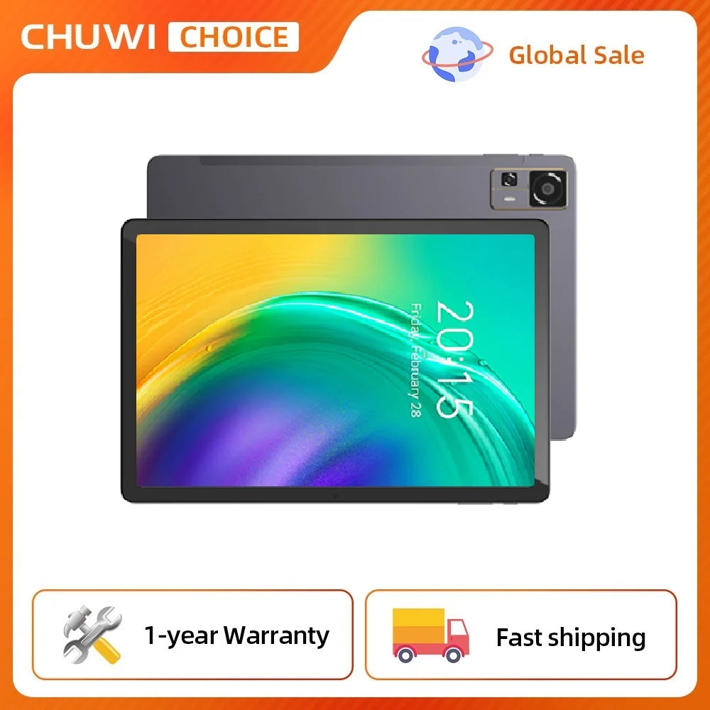 Chuwi AuPad 10.95 Tablet &ndash; Ultra Slim 4G LTE Android 14 8GB 128GB / EU