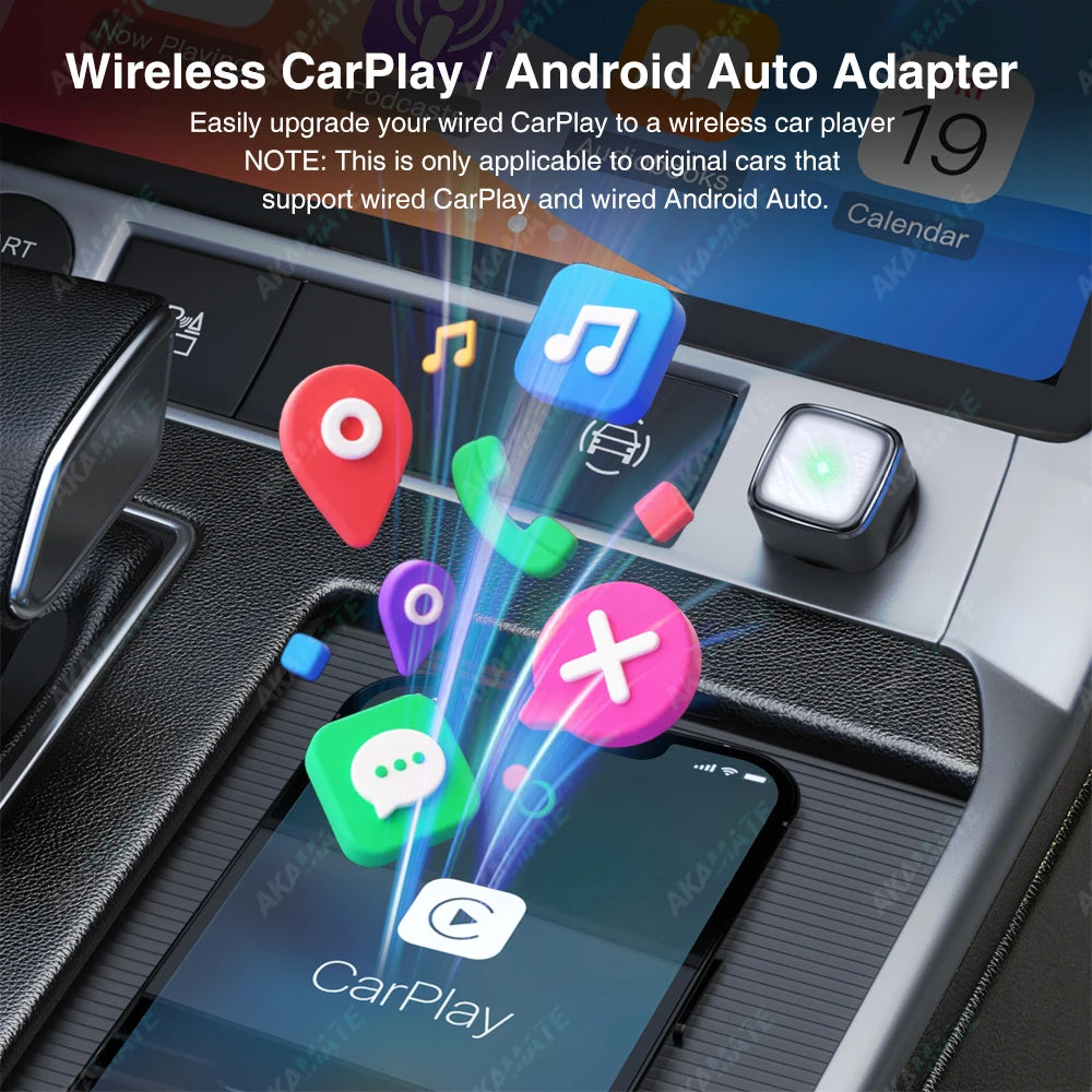 2in1 CarPlay Adapter Original OEM - Wireless CarPlay