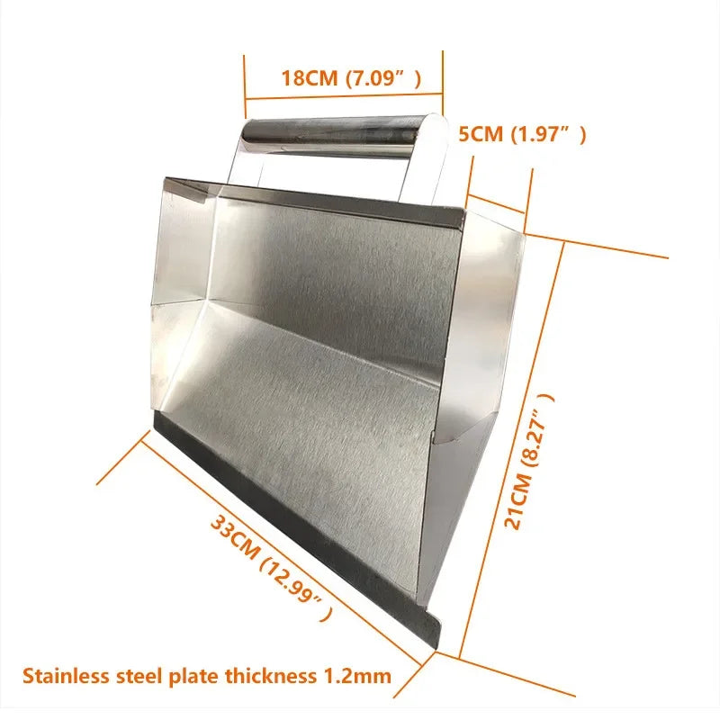 Metal Concrete Trowel Set - Protective Cover Included Default Title