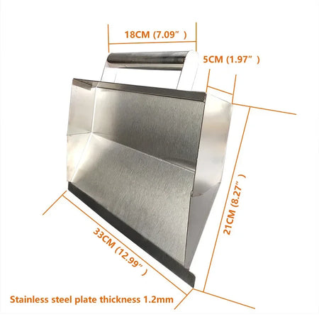 Metal Concrete Trowel Set - Protective Cover Included Default Title