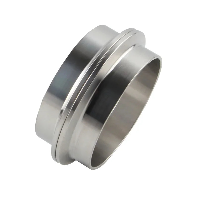 CNC Stainless Steel V-Band Exhaust Clamp Flange Kit With Male Female Ends by InterCyprus Trading Ltd
