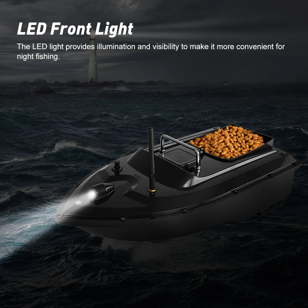 500M Wireless Remote Control Fishing Bait Boat with 1.5KG Load Capacity